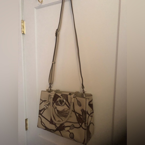Brighton Ferrara Tassel Print Leather Tote - Picture 3 of 8